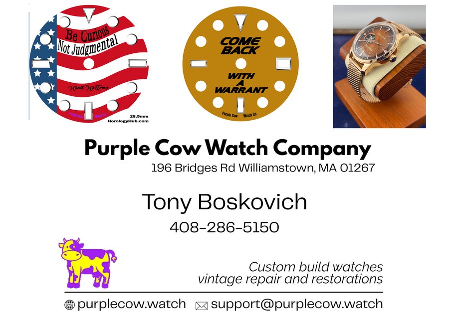 Purple Cow Watch Company